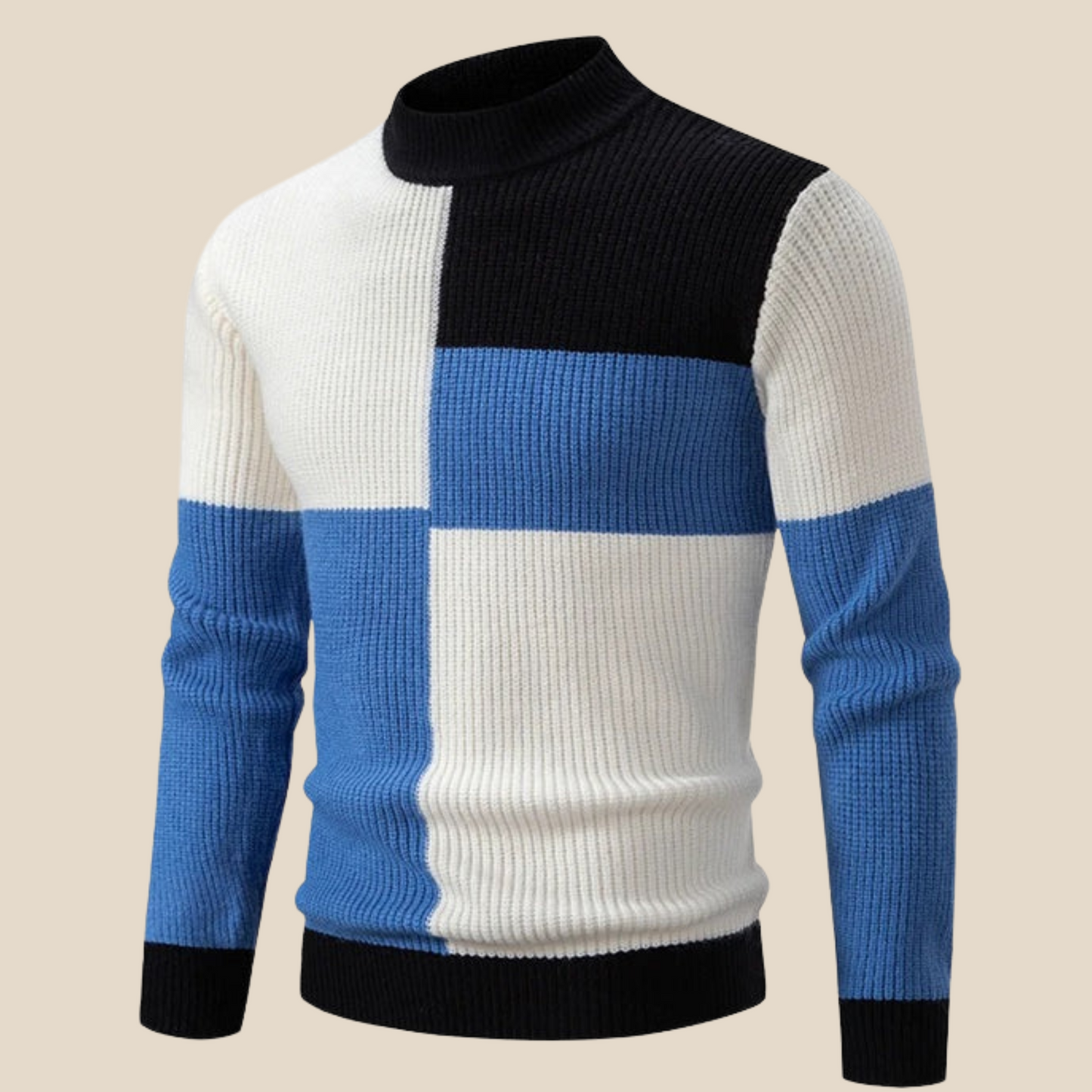 Upgrade je wintergarderobe vandaag nog met Cosy Comfort: Billy's Signature Sweater voor heren.