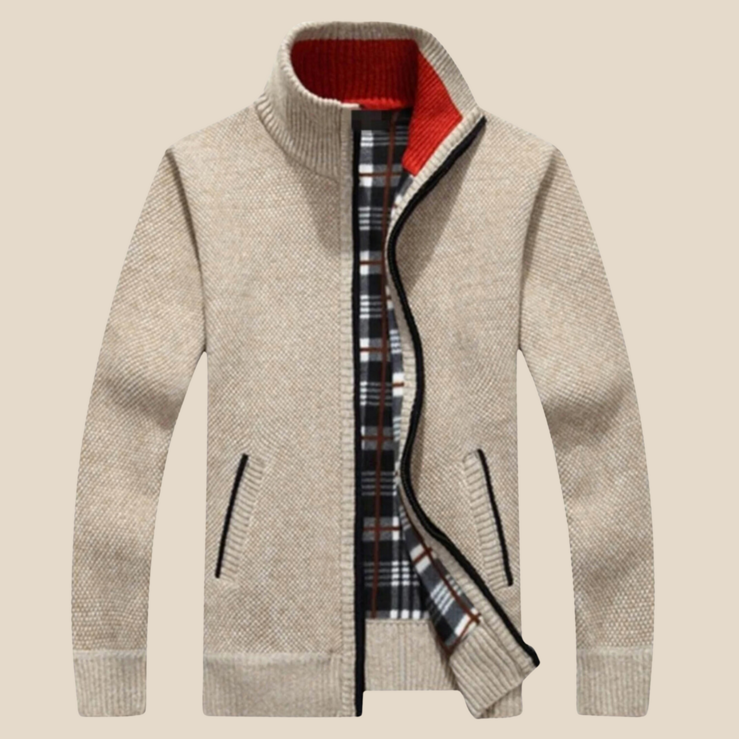 Verhoog je garderobe vandaag nog met Candro's Cozy Chic Truijas. 