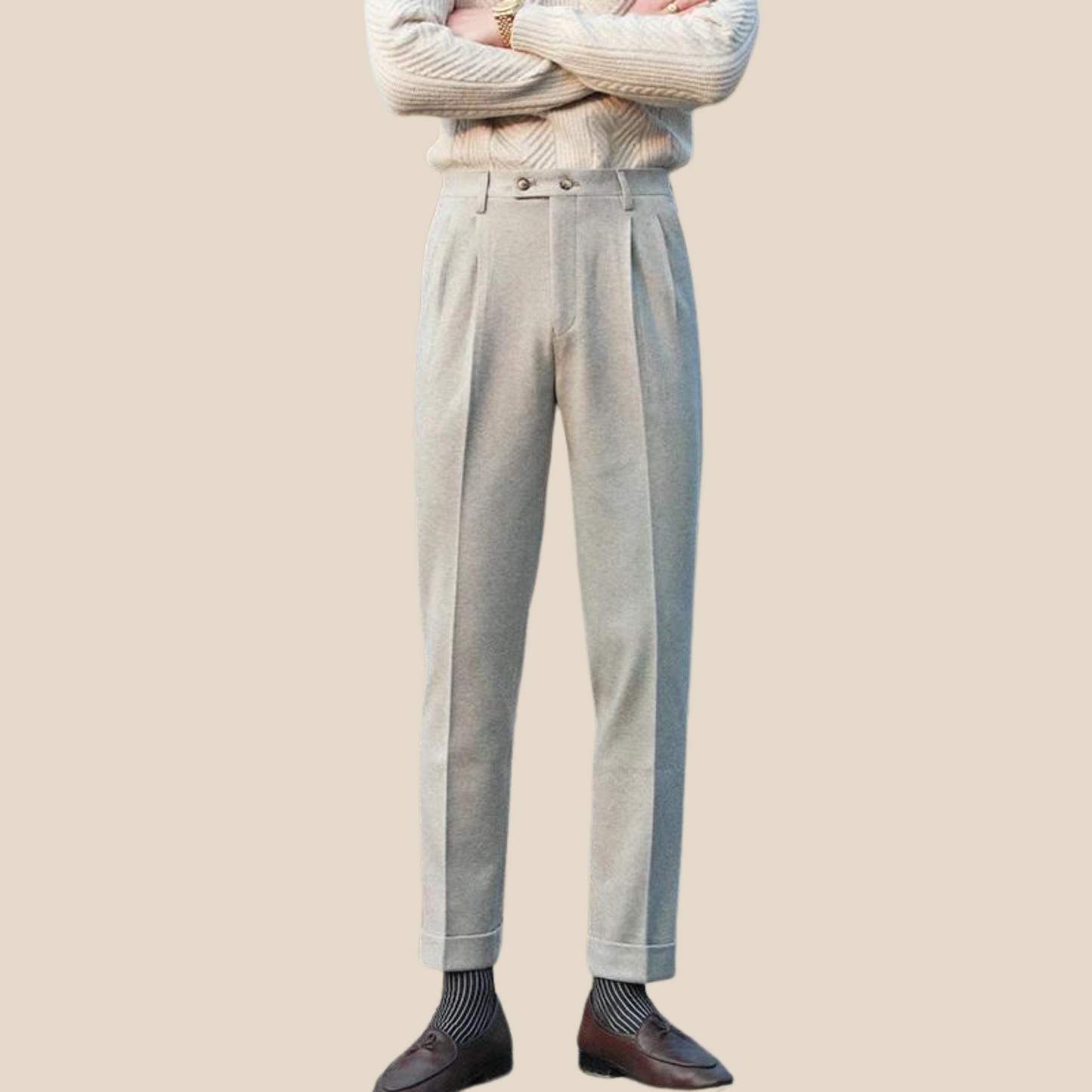 Upgrade vandaag nog je garderobe met onze Straight Casual Pants!