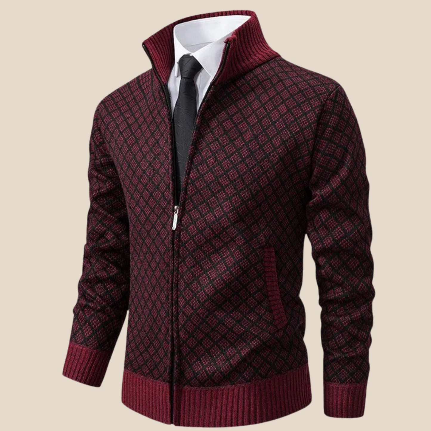 Sebastian - Gebreide Jacquard Trui