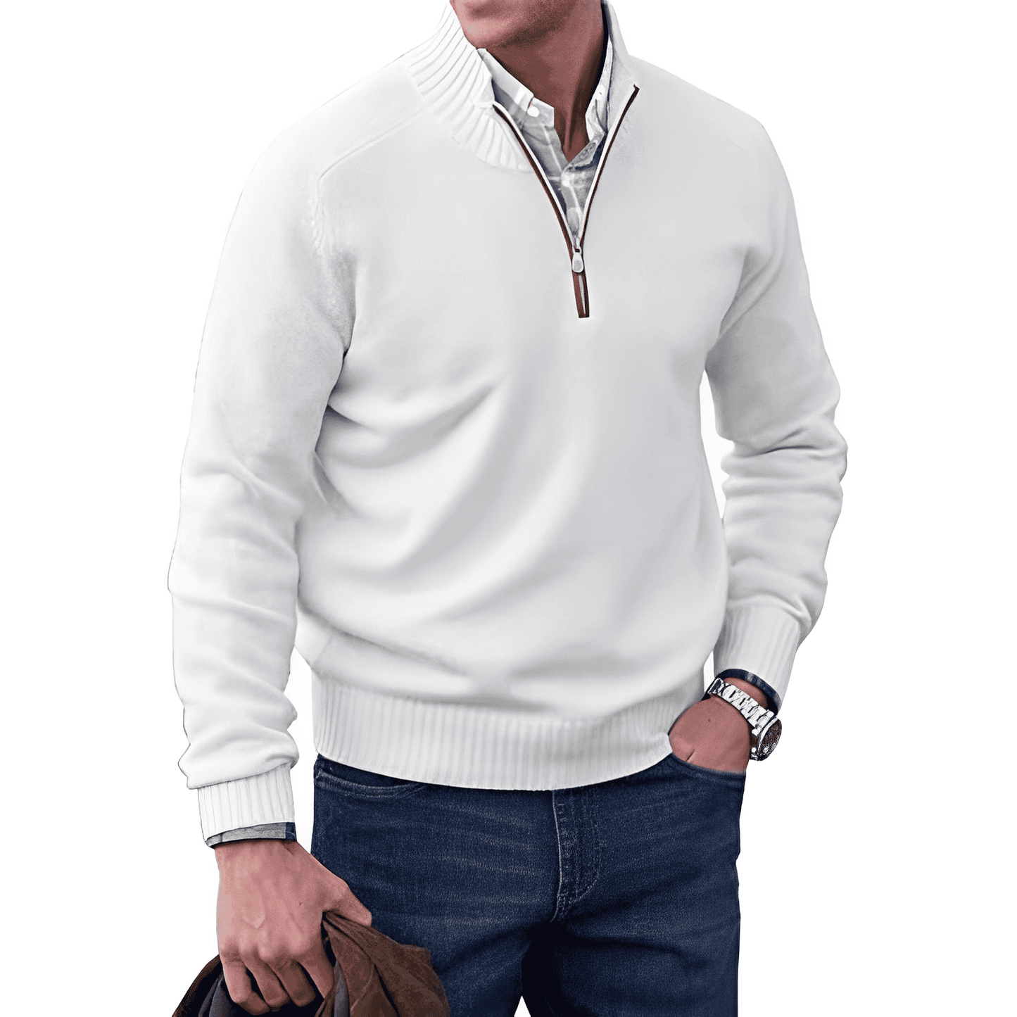 Nolan - Elegante Trui met Rits