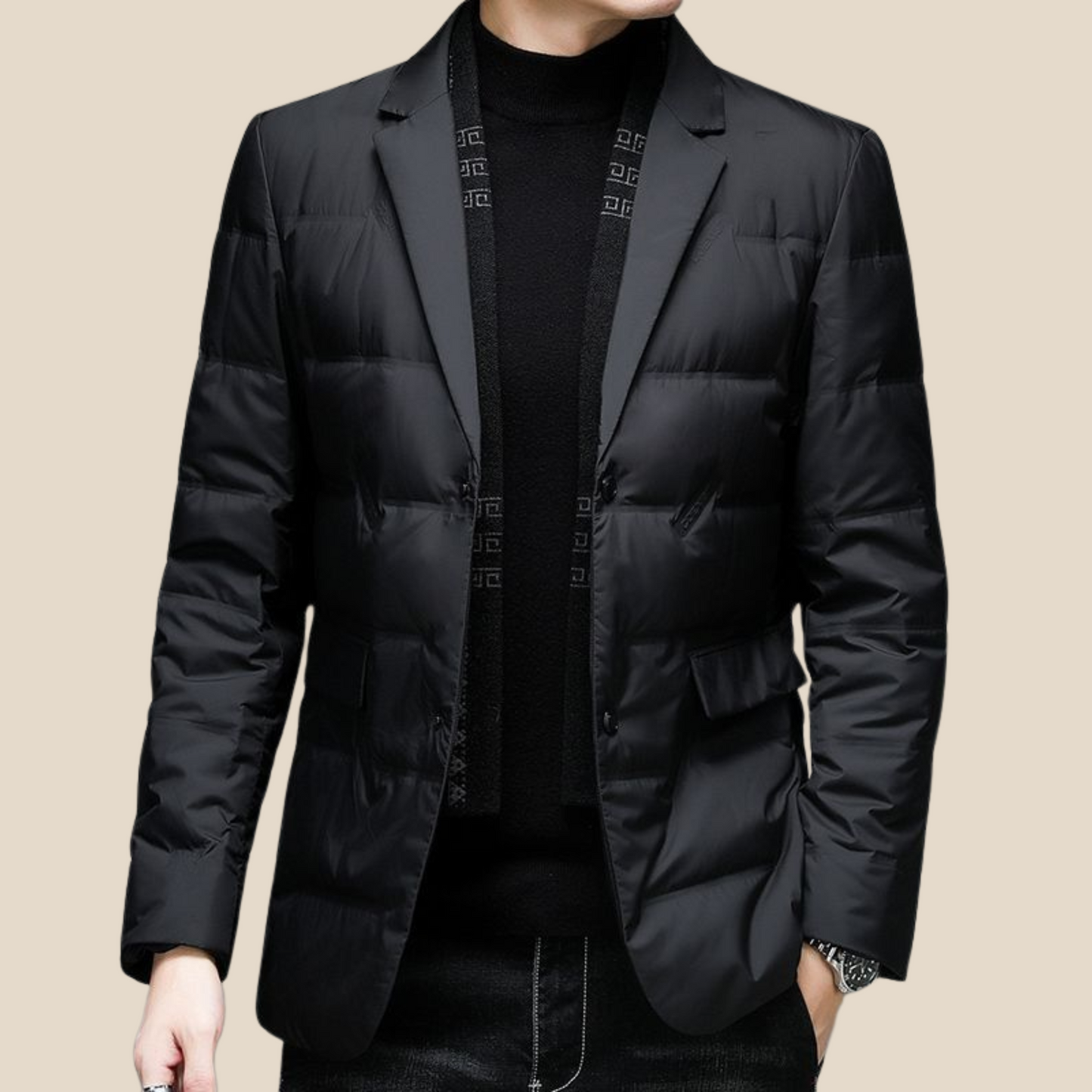  Upgrade vandaag nog je stijl en voeg de Karel's Stijlvolle Blazer Jas toe aan je collectie!