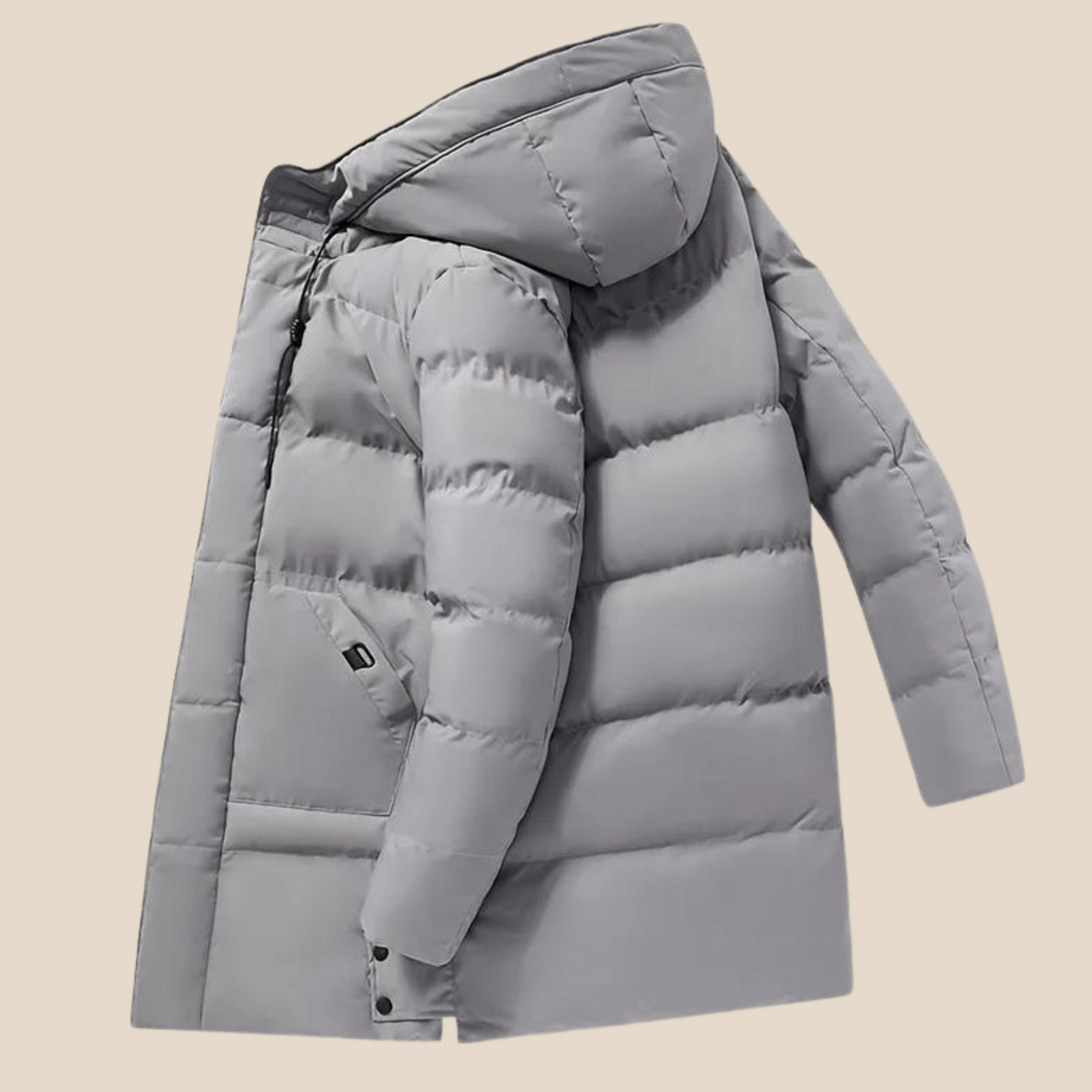 Bestel nu onze Gewatteerde Parka Heren Winterjas en ga de kou tegemoet met vertrouwen en stijl!