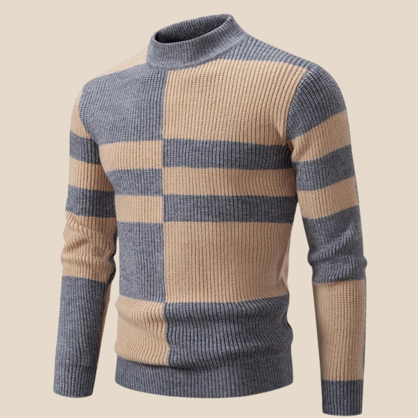  Upgrade je wintergarderobe vandaag nog met Cosy Comfort: Billy's Signature Sweater voor heren. 