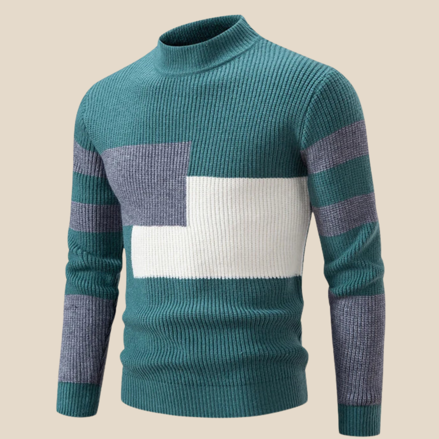  Upgrade je wintergarderobe vandaag nog met Cosy Comfort: Billy's Signature Sweater voor heren. 